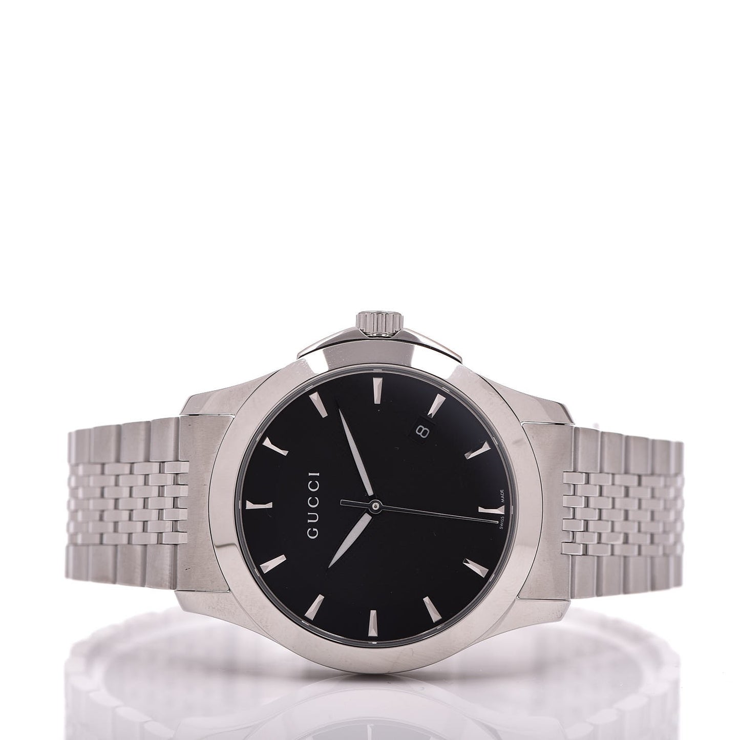 Stainless Steel 38mm G-Timeless Quartz Watch Black