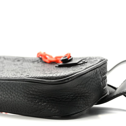 Louis Vuitton Taurillon Monogram Uniformes Solar Ray Soft Pochette Volga Belt Bag Black 8 of 8