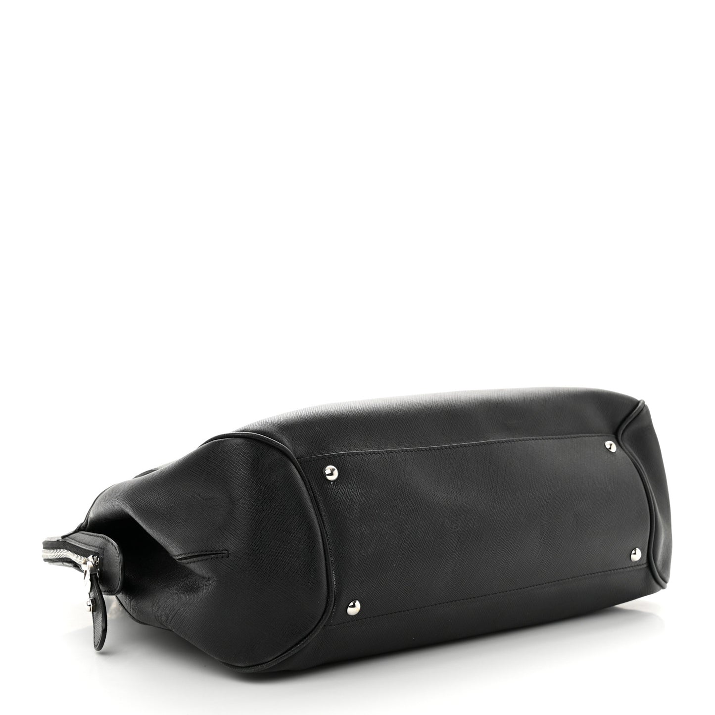 Saffiano Top Handle Bag Black
