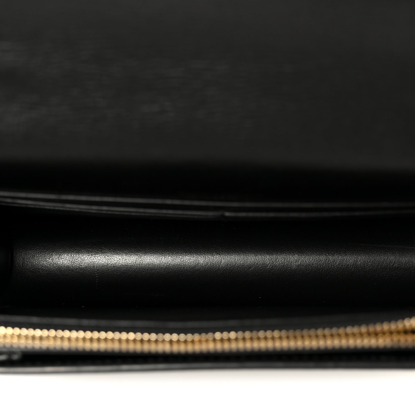 Calfskin Monogram Sunset Chain Wallet  Sunset Black