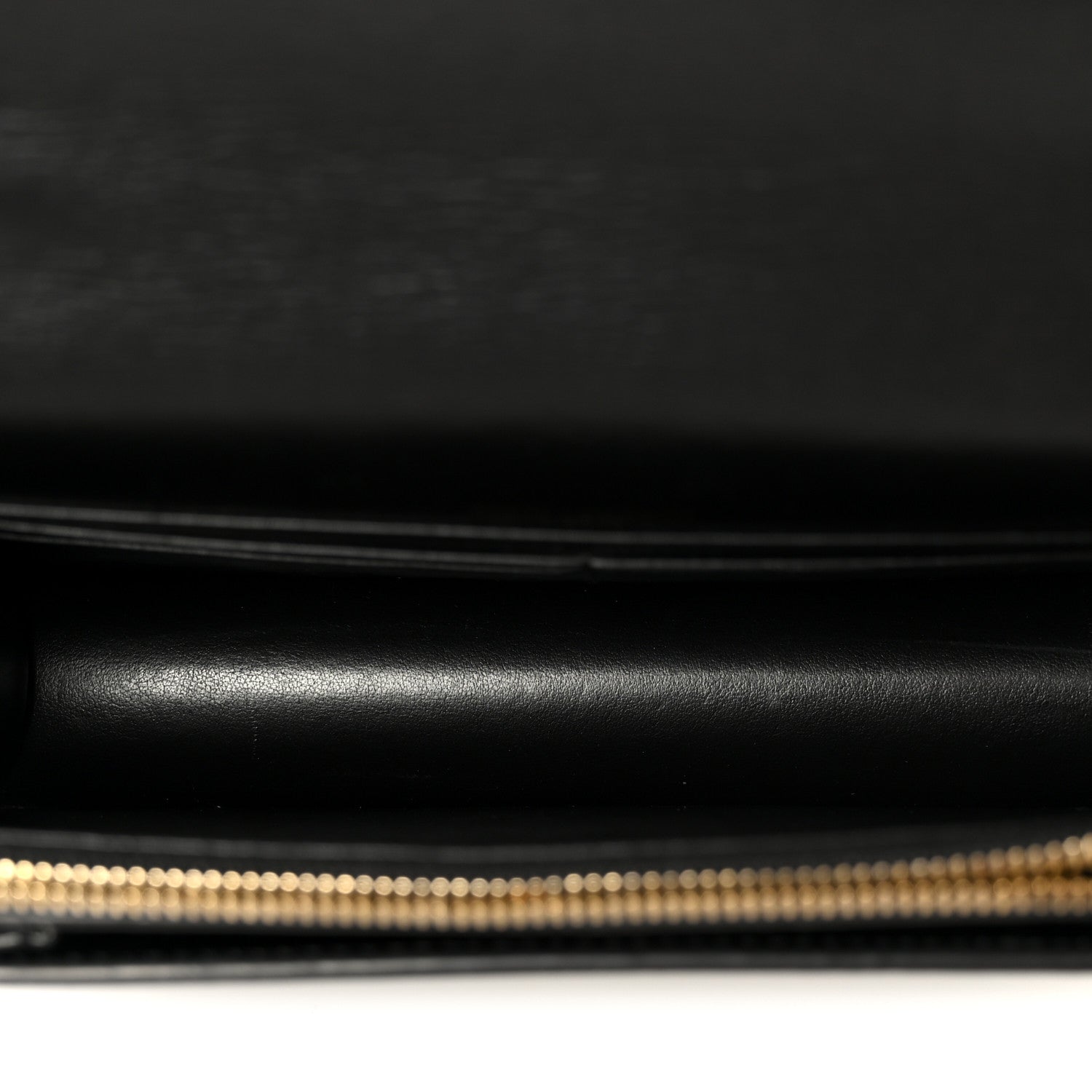 Saint Laurent Calfskin Monogram Sunset Chain Wallet  Sunset Black 5 of 10