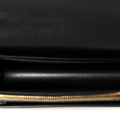 Saint Laurent Calfskin Monogram Sunset Chain Wallet  Sunset Black 5 of 10