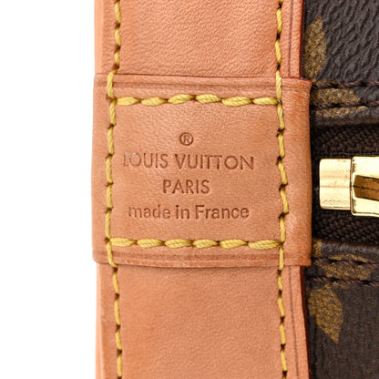 Louis Vuitton Monogram Love Lock Alma BB 6 of 10