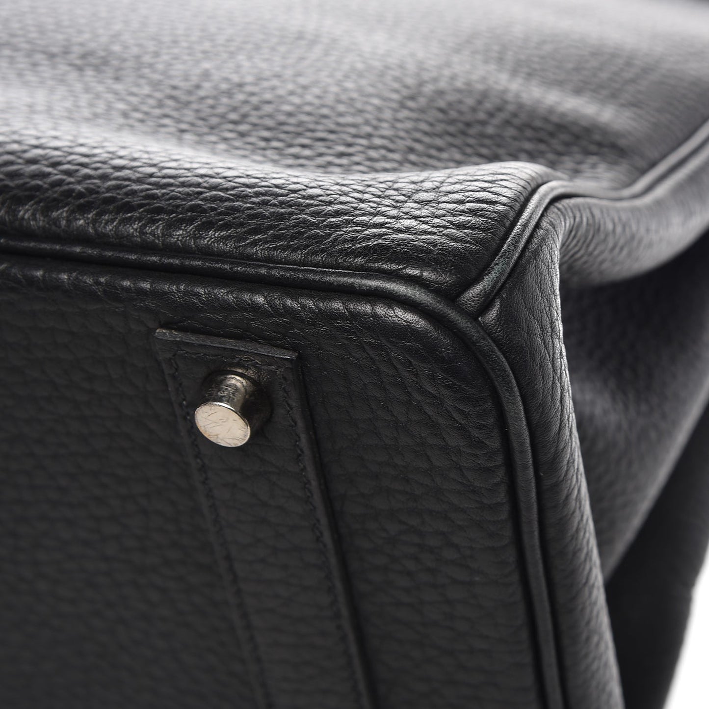 Taurillon Clemence Birkin 40 Black
