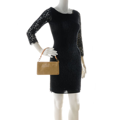 Louis Vuitton Vernis Lexington Pochette Beige 2 of 7