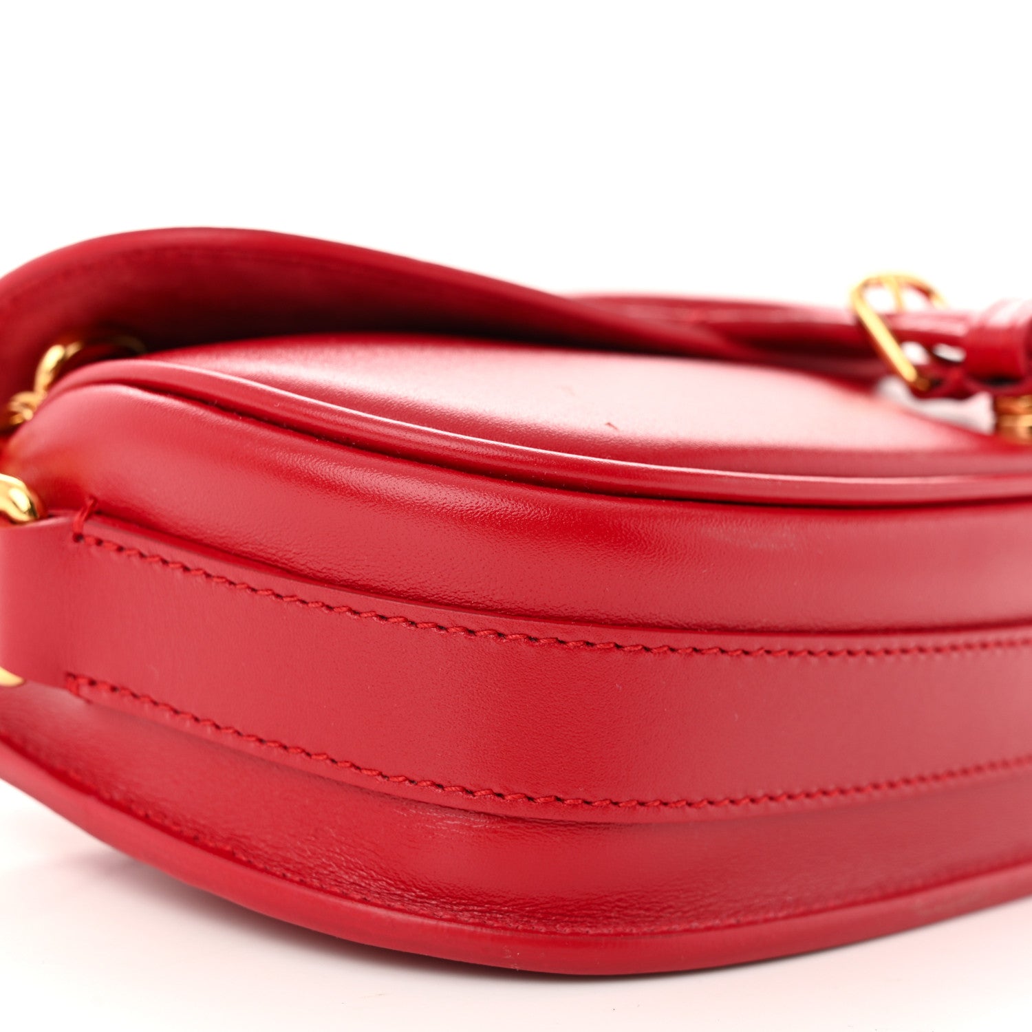 Christian Dior Box Calfskin East West Bobby Bag Flame Scarlett 9 of 10