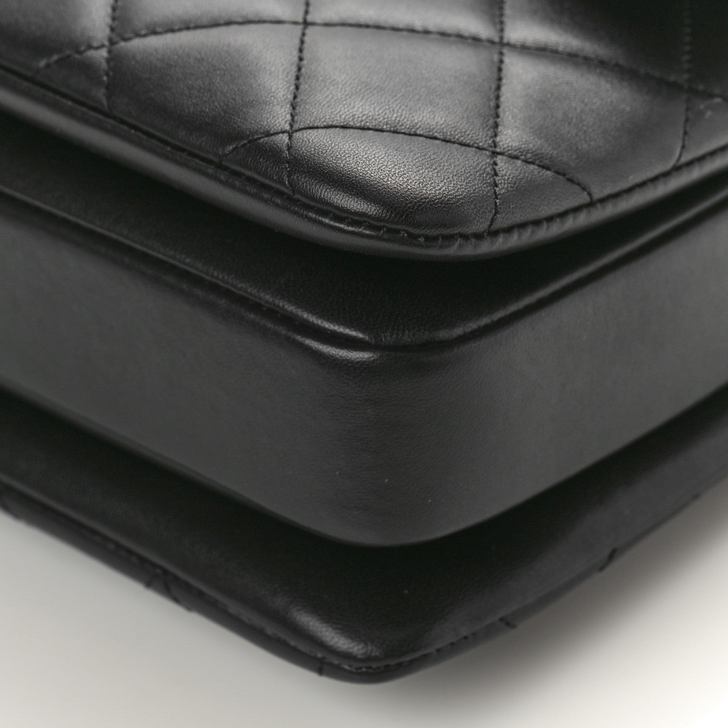 Chanel Lambskin Quilted Medium Trendy CC Flap Dual Handle Bag So Black 9 of 9