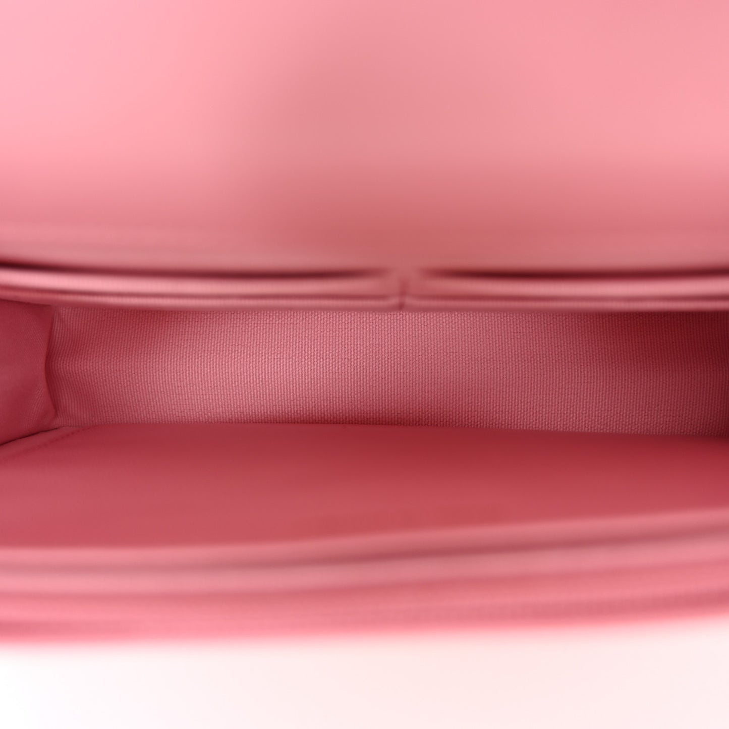 Lambskin Quilted Pick Me Up Wallet On Chain WOC Light Pink