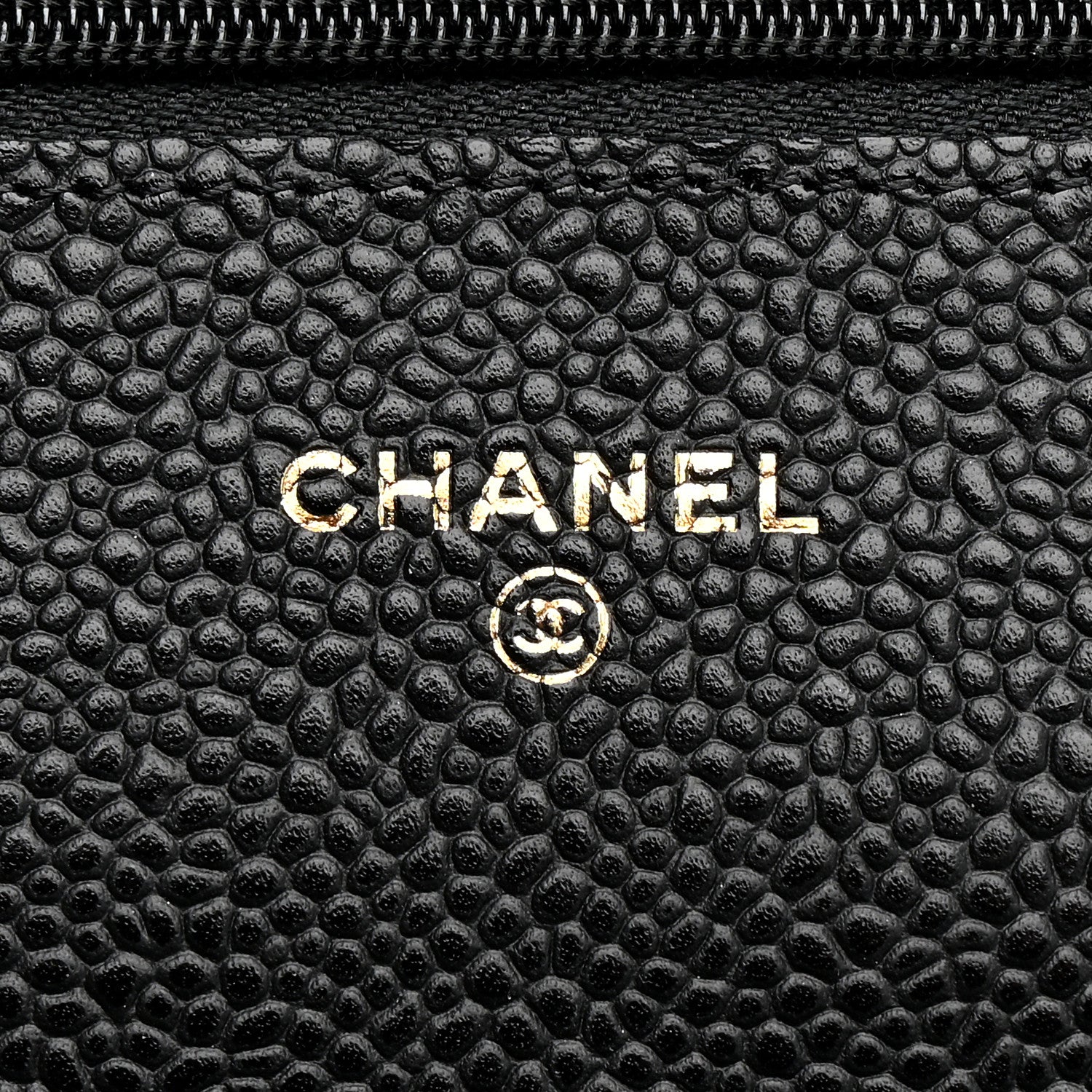 Chanel Caviar Quilted Wallet on Chain WOC Black 6 of 12