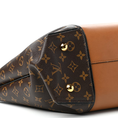 Louis Vuitton Monogram Cuir Orfevre Tote W PM Noisette 7 of 9