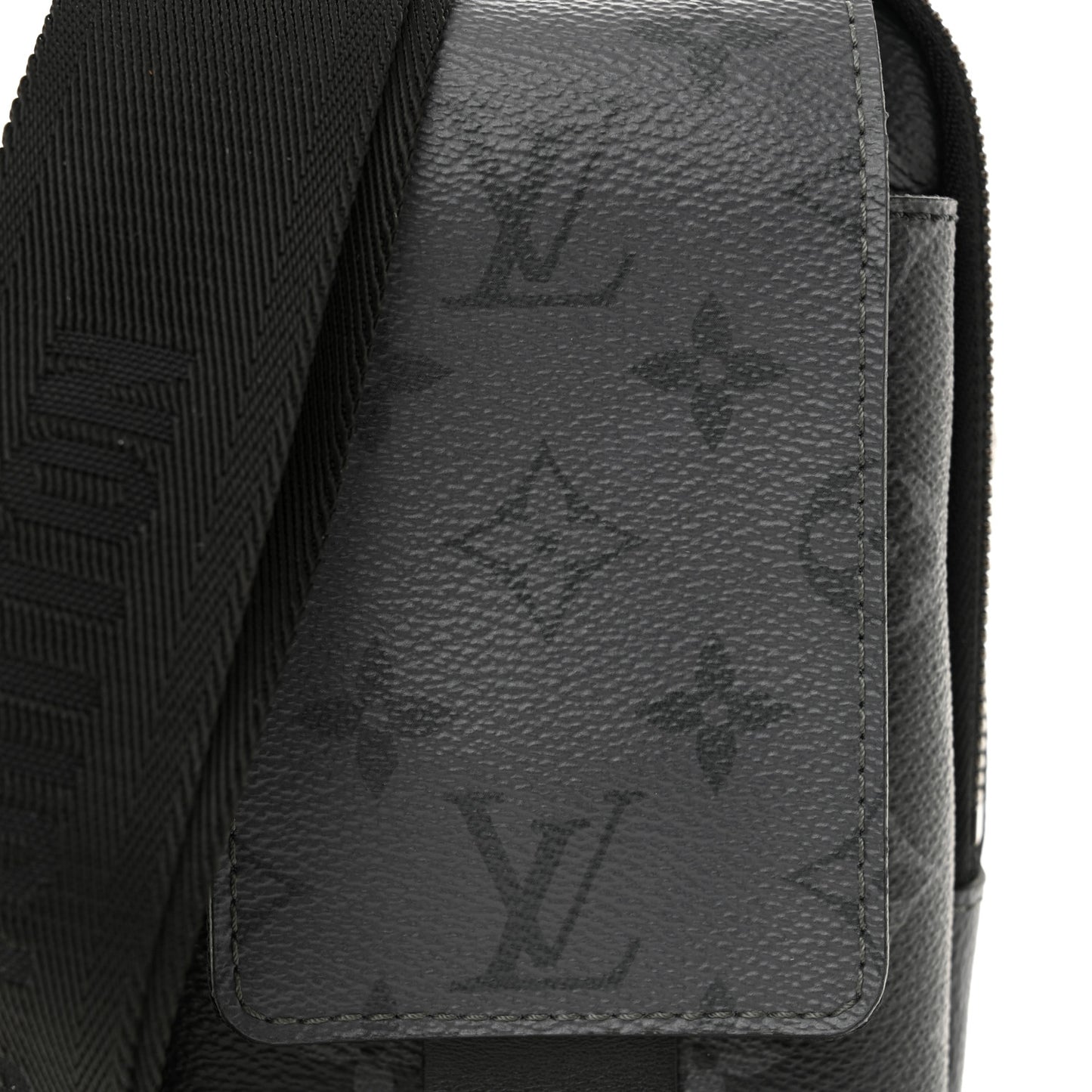 Monogram Eclipse Reverse Double Phone Pouch NM