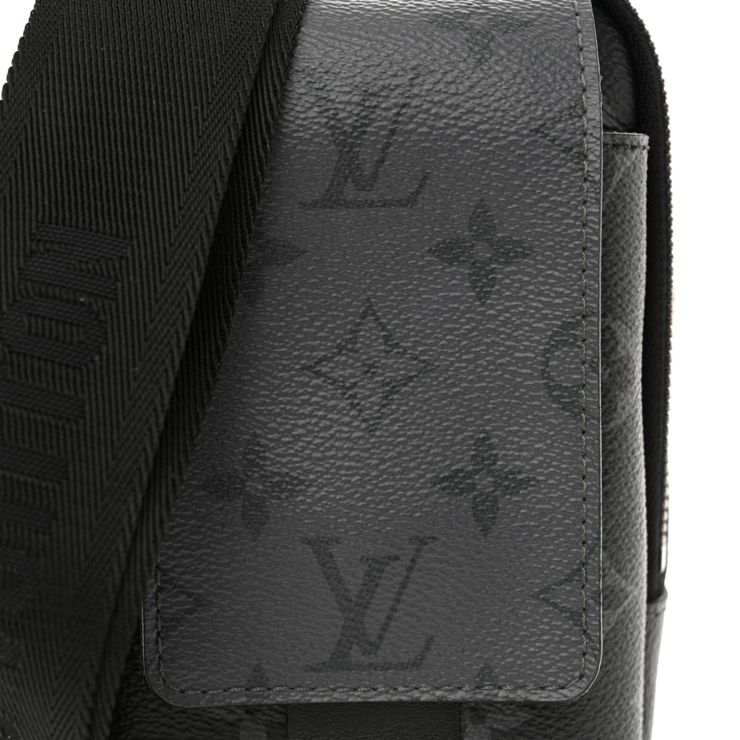 Louis Vuitton Monogram Eclipse Reverse Double Phone Pouch NM 7 of 10