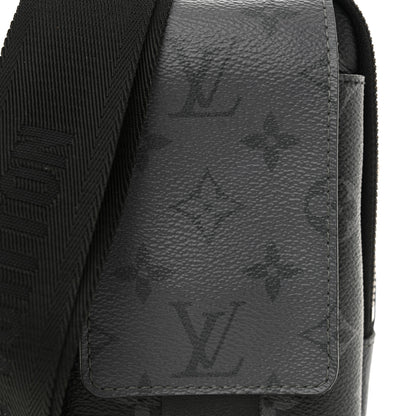 Louis Vuitton Monogram Eclipse Reverse Double Phone Pouch NM 7 of 10