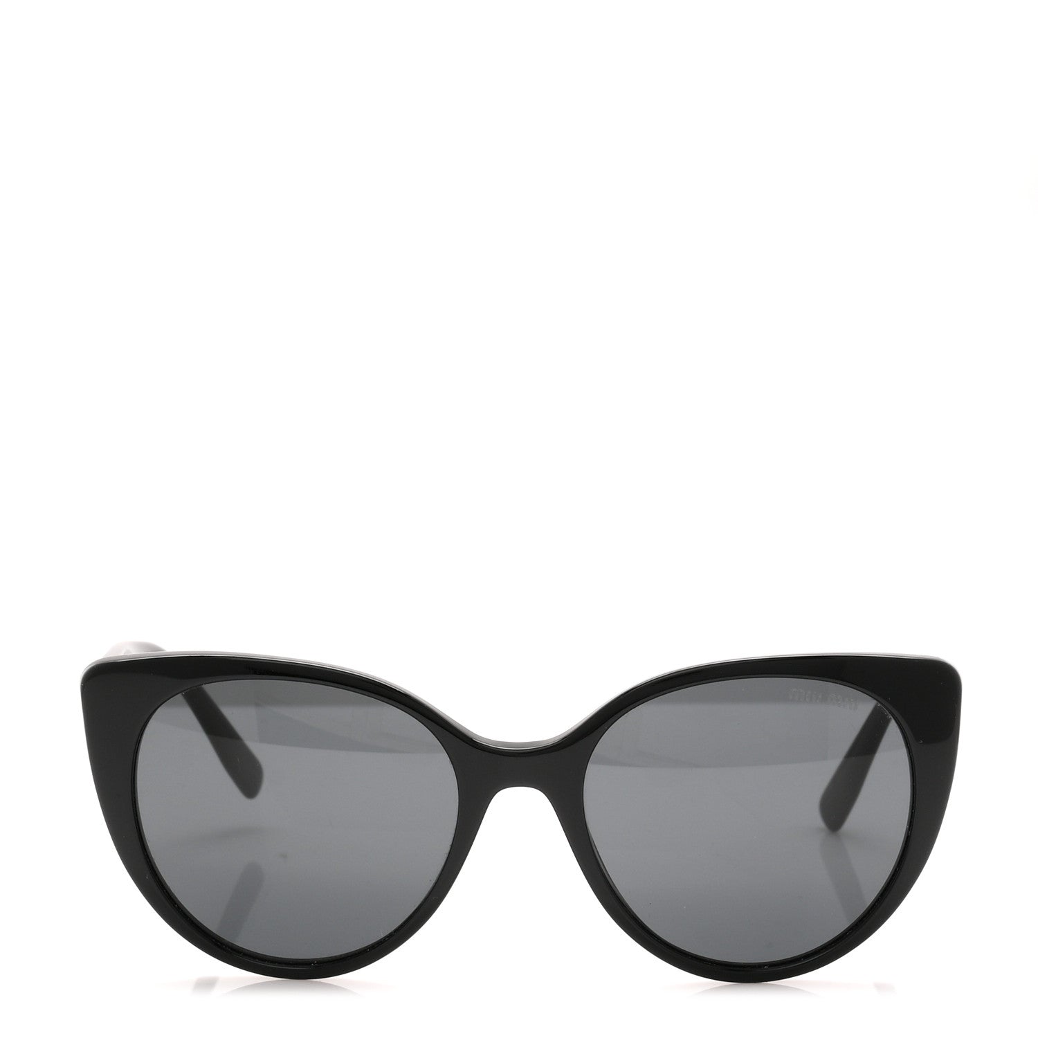 Miu Miu Acetate Cat Eye Sunglasses SMU 05X Black 2 of 7