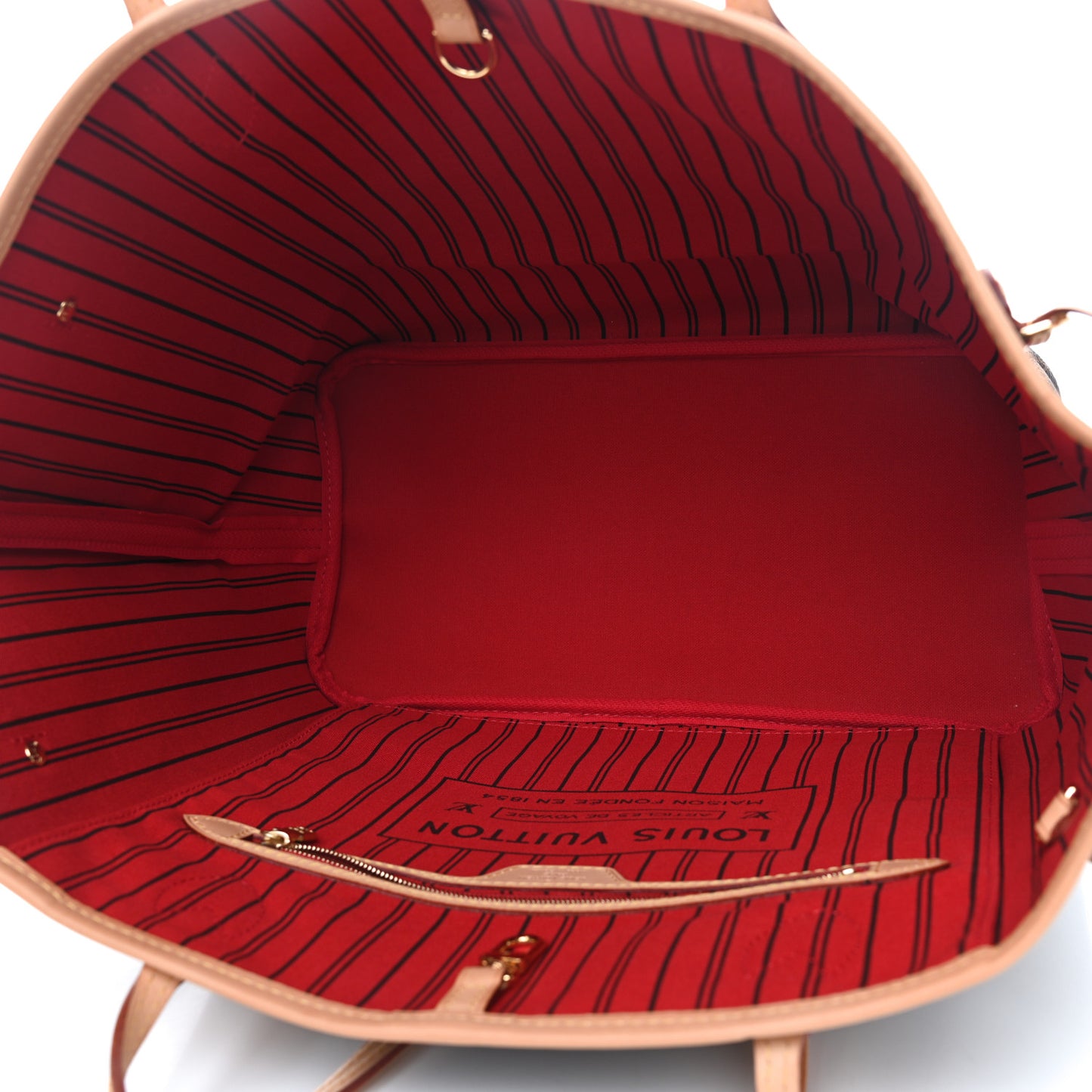 Monogram Neo Neverfull MM Cherry