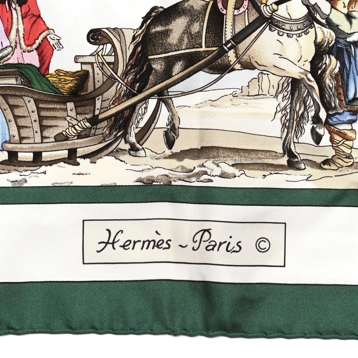 Hermes Silk Voyages En Russie Scarf 90 2 of 5