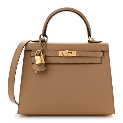 Hermes Epsom Kelly Sellier 25 Chai 1 of 11