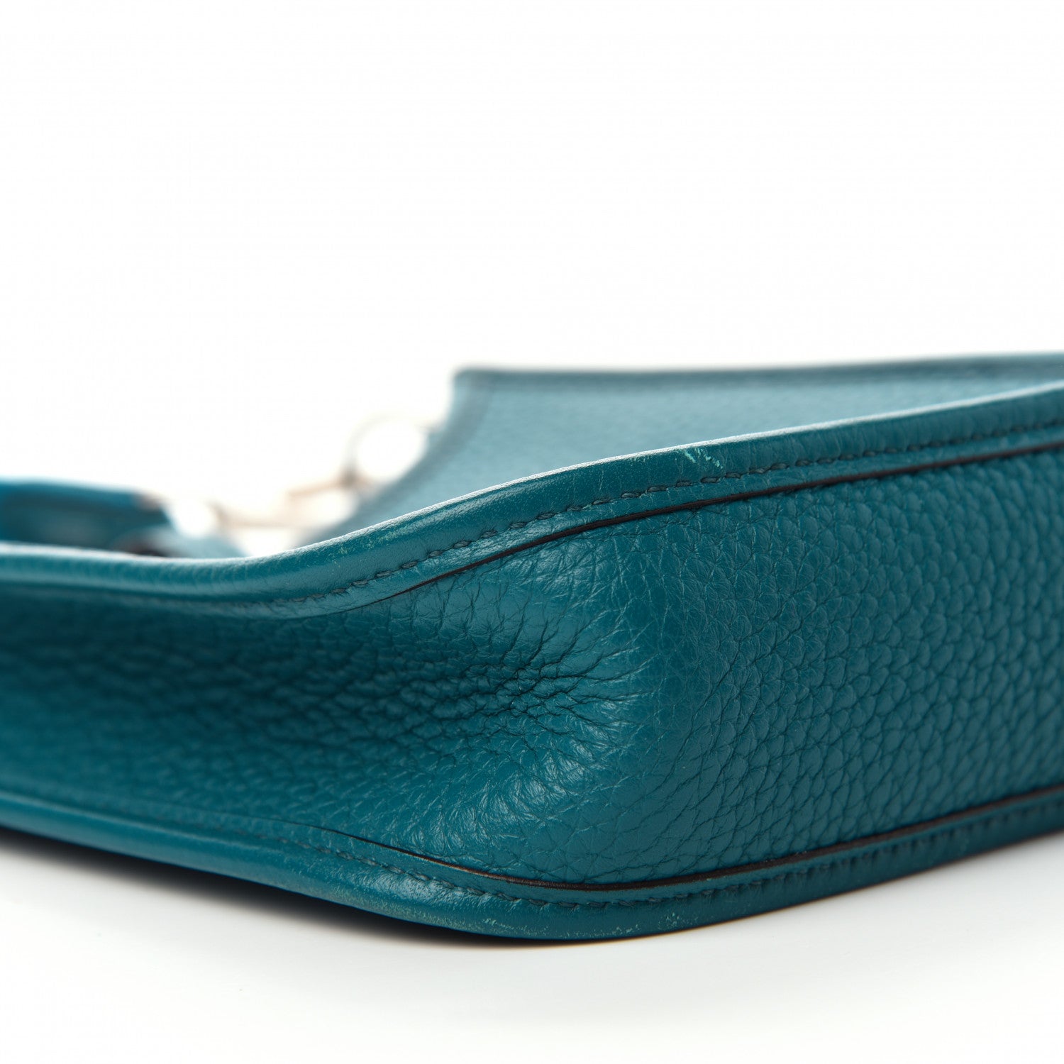Hermes Taurillon Clemence Evelyne TPM Bleu Izmir 9 of 13