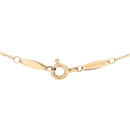 Tiffany 18K Yellow Gold Diamond .14ct Elsa Peretti Diamonds by the Yard Pendant Necklace 4 of 5
