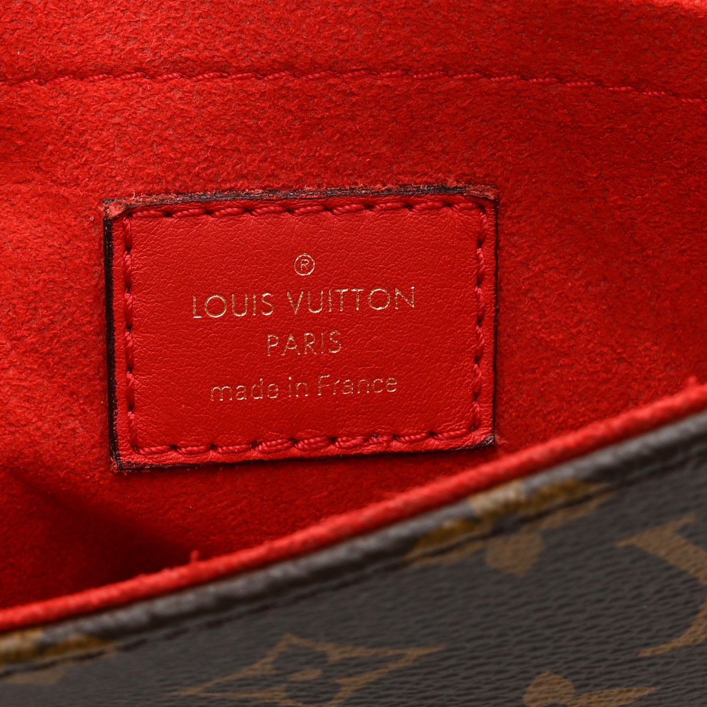 Monogram Locky BB Coquelicot