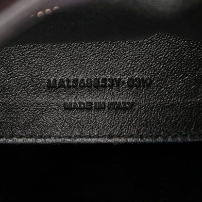 Saint Laurent Calfskin Monogram Baby Cabas Brown 7 of 10