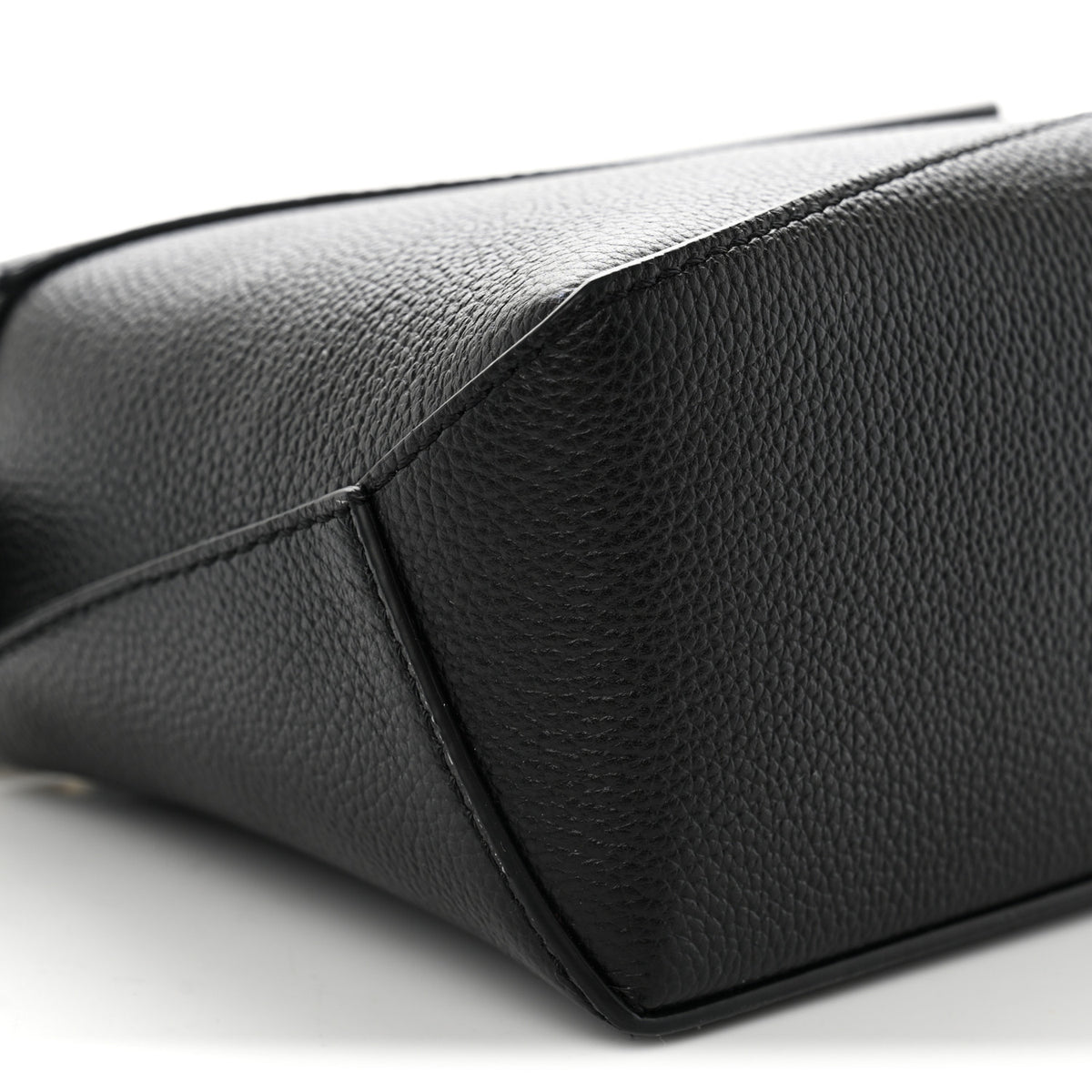 Loewe Calfskin Mini Puzzle Edge Bag Black 8 of 10