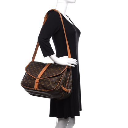 Louis Vuitton Monogram Saumur 35 2 of 15
