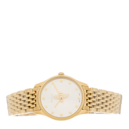 Gucci Stainless Steel 29mm G-Timeless Bee Quartz Watch Gold 2 of 4
