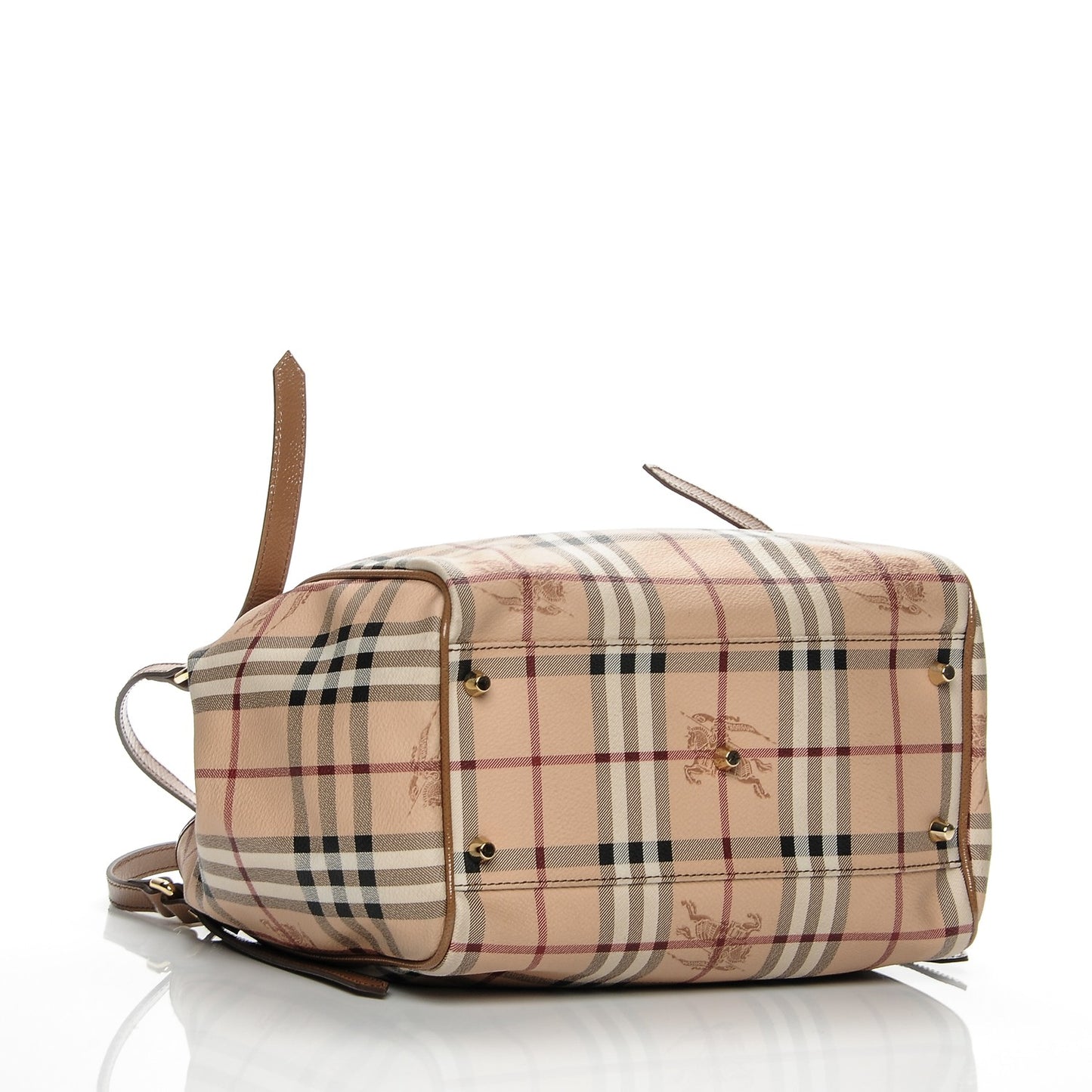 Haymarket Check Small Canterbury Tote Dark Sand