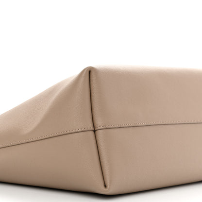 Saint Laurent Calfskin Large Shopping Tote Dark Beige 10 of 13