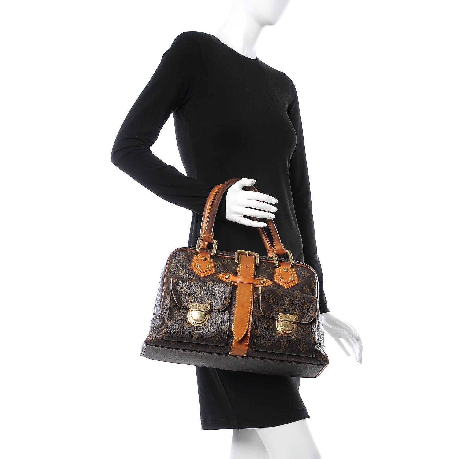 Louis Vuitton Monogram Manhattan GM 2 of 30