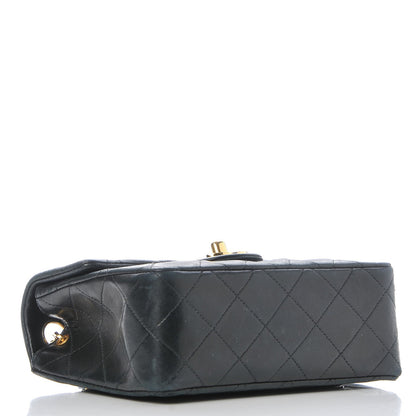 Chanel Lambskin Quilted Mini Square Flap Black 4 of 9