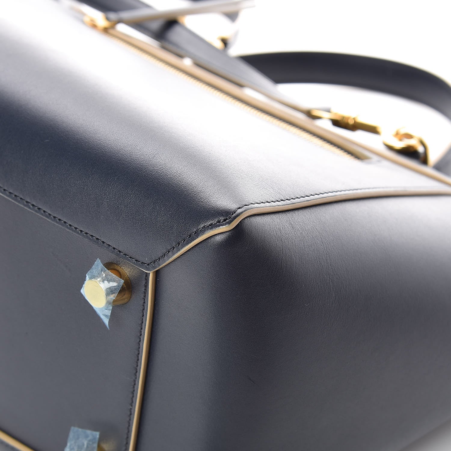 Celine Palmelato Calfskin Mini Belt Bag Navy 13 of 15