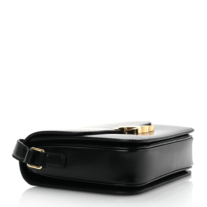 Celine Shiny Calfskin Medium Triomphe Black 4 of 14
