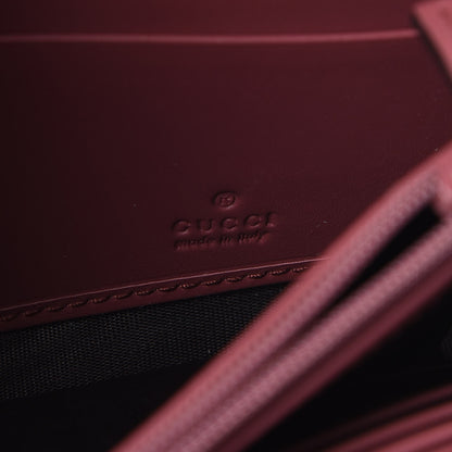 Gucci GG Supreme Monogram Blooms Continental Wallet Beige Multicolor Dry Rose 6 of 8