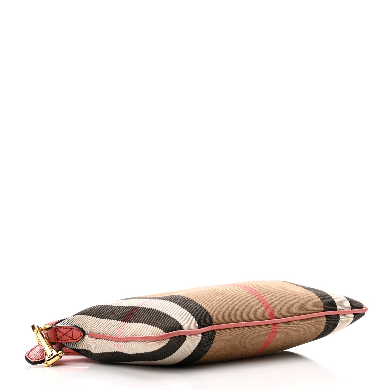Burberry House Check Derby Peyton Crossbody Clutch Bag Pink 4 of 13