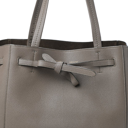 Celine Soft Grained Calfskin Small Belt Cabas Phantom Taupe 7 of 9