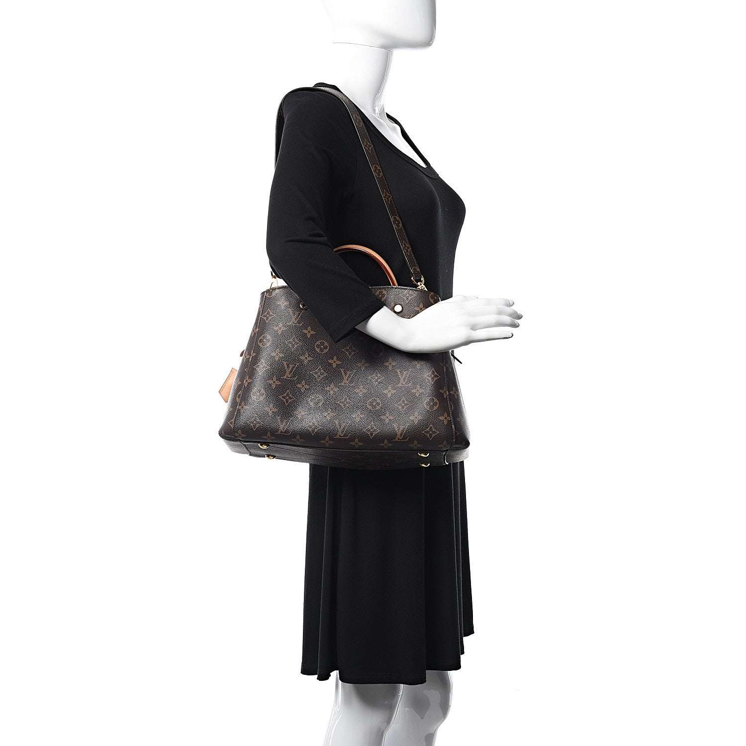 Louis Vuitton Monogram Montaigne MM 2 of 12