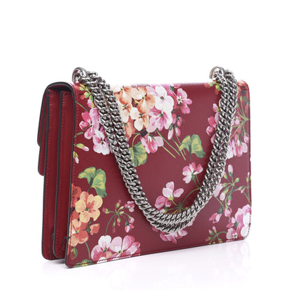 Gucci Calfskin Blooms Print Medium Dionysus Shoulder Bag Romantic Cherry Multicolor 3 of 11