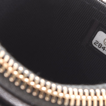 Chanel Caviar Quilted CC Zip Card Holder Black 8 of 10