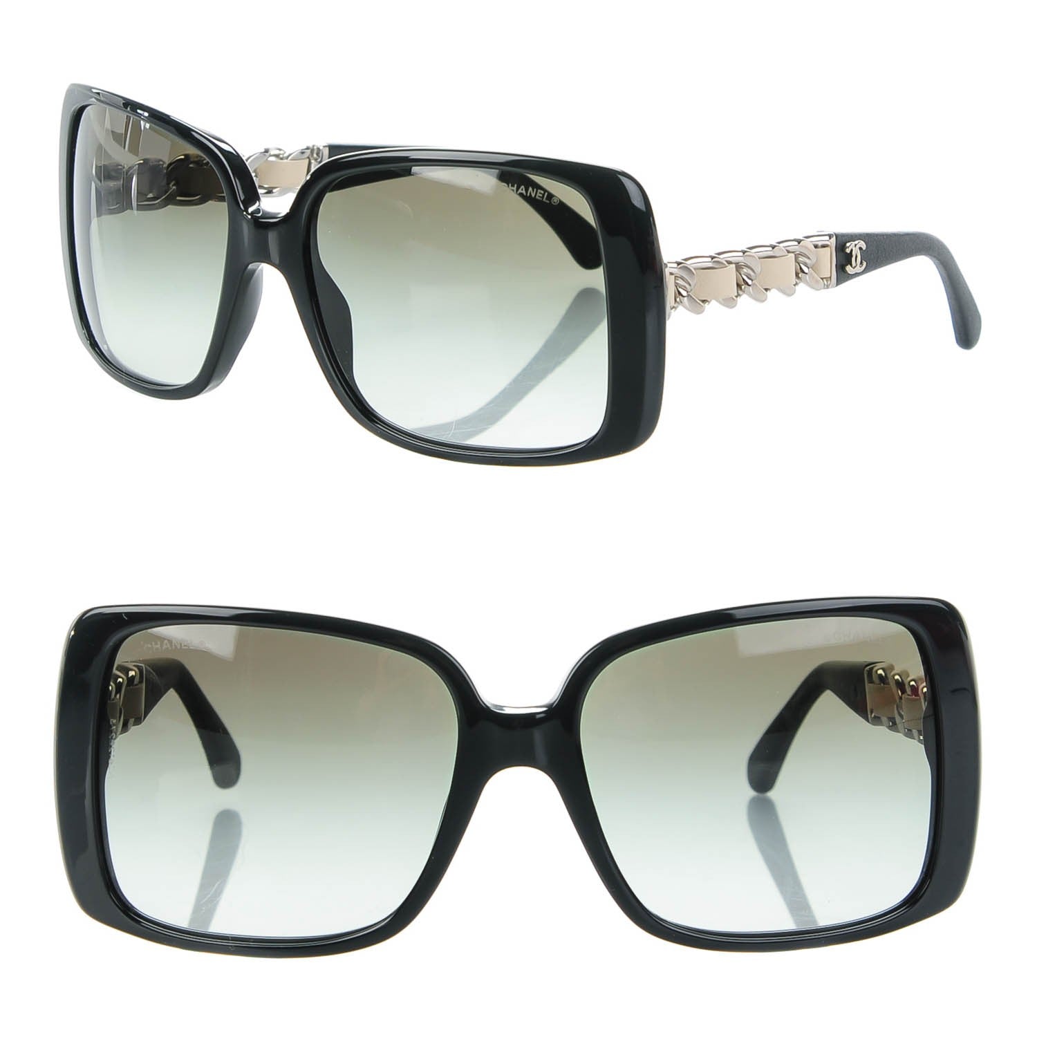 Chanel Chain Sunglasses 5208-Q Black 1 of 6