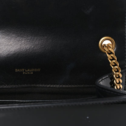 Saint Laurent Patent Small Monogram Kate Satchel Black 11 of 11