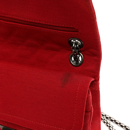 Chanel Jersey Quilted 2.55 Reissue East West Flap Red 9 of 14