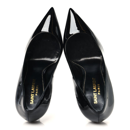 Saint Laurent Patent Opyum 110 Pumps 37 Black 2 of 10