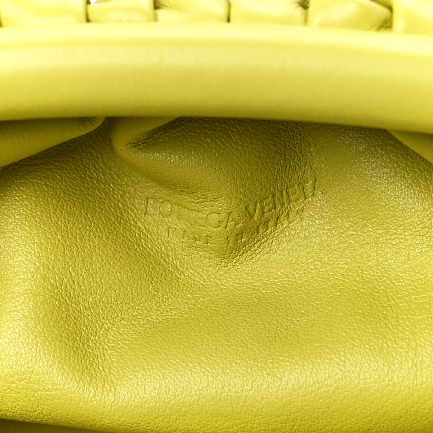 Butter Calfskin The Mini Pouch Kiwi