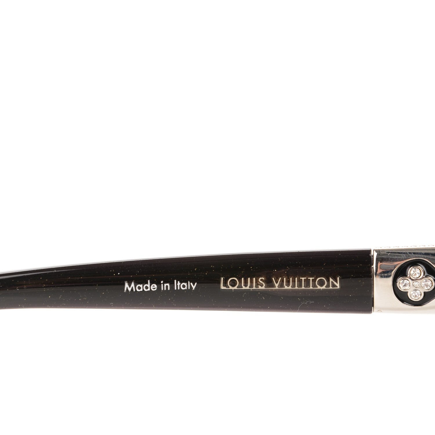 Louis Vuitton Heather Strass Sunglasses Z0457E Black 4 of 4