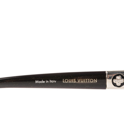 Louis Vuitton Heather Strass Sunglasses Z0457E Black 4 of 4