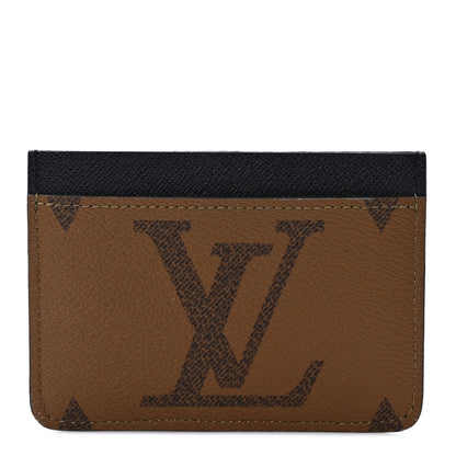 Louis Vuitton Reverse Monogram Side Up Card Holder 1 of 7