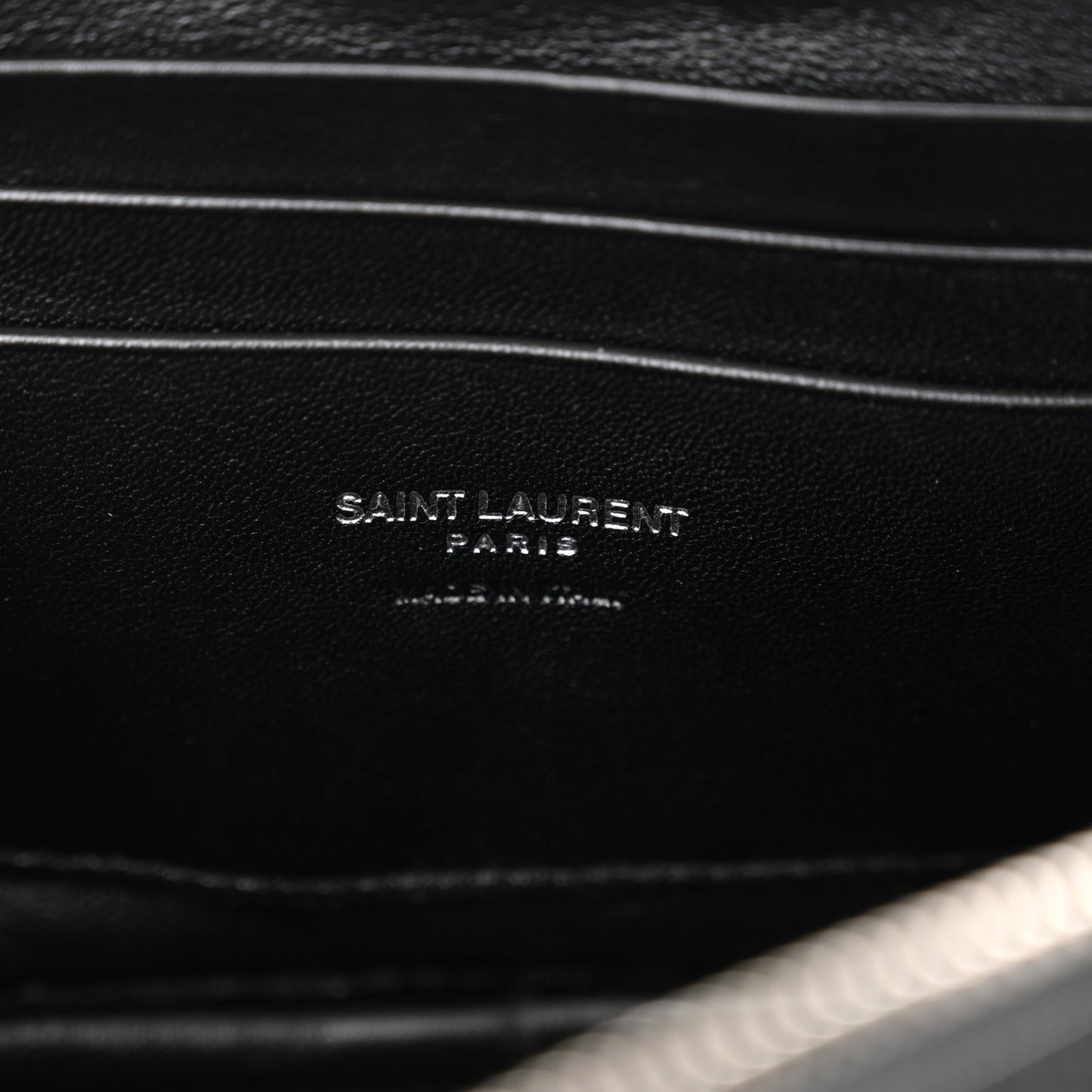 Grain De Poudre Matelasse Monogram Mini Lou Camera Bag Black