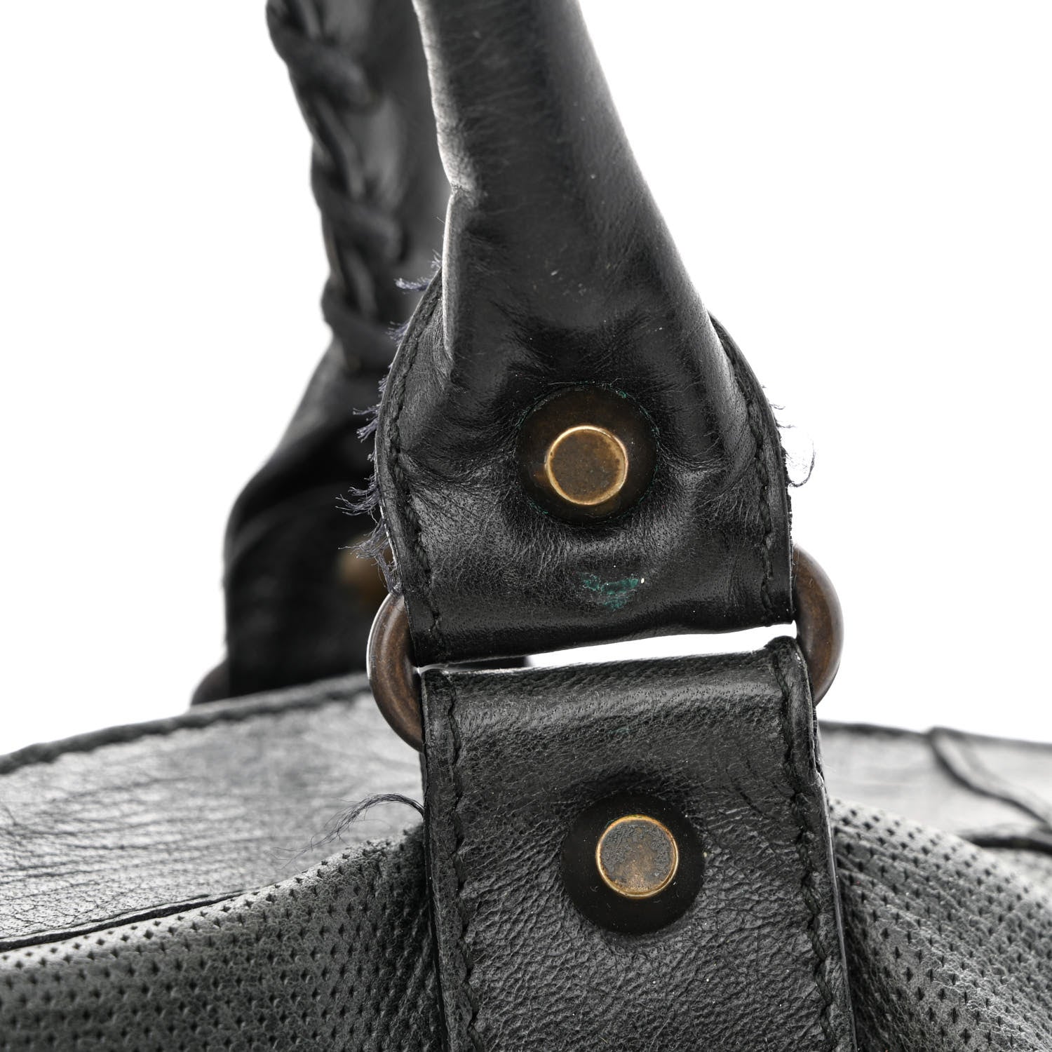 Balenciaga Agneau Perforated Classic Hardware City Black 19 of 23
